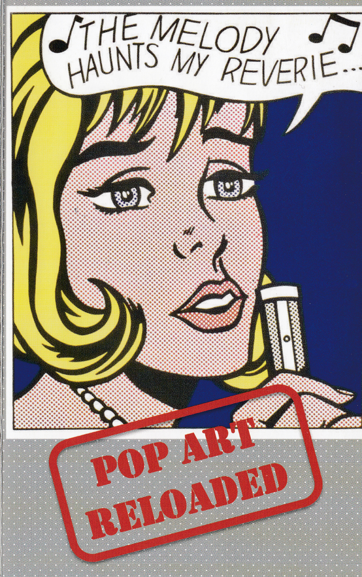 Titel der Ausstellung "POP ART RELOADED"